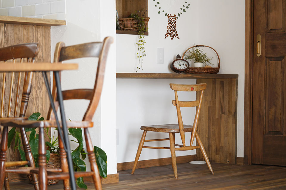 中二階のある遊び心たっぷりの家