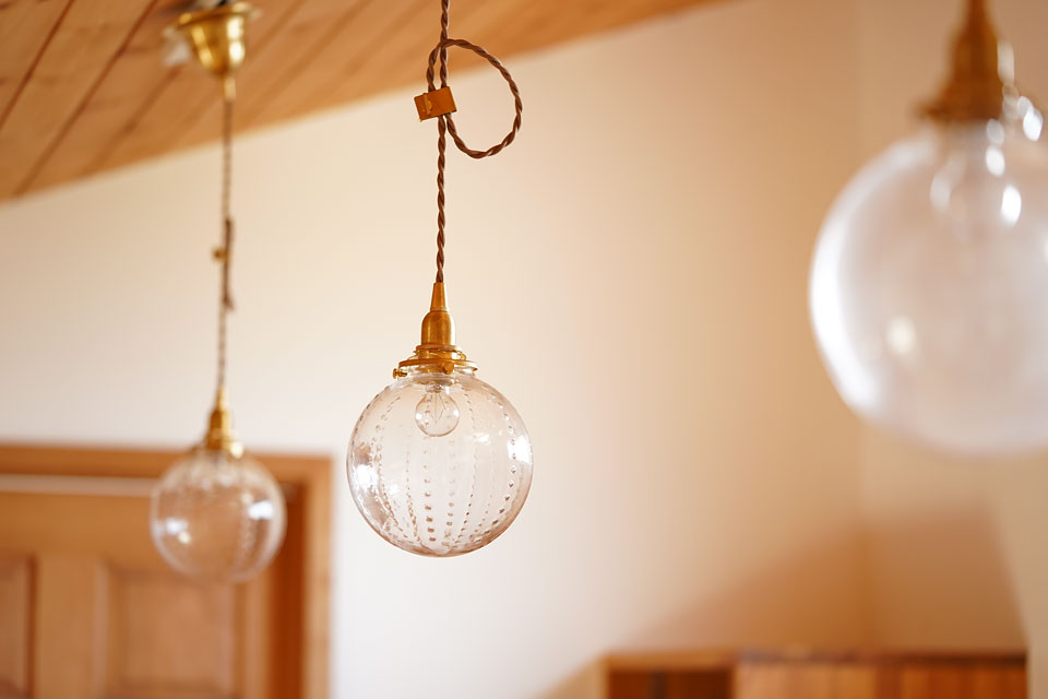 ビルトインガレージのある片流れ屋根の家