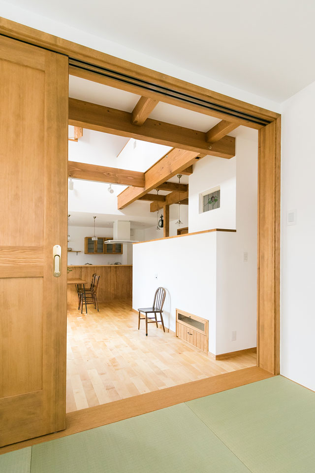 仲良し家族が選んだかわいい家