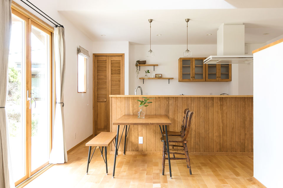 仲良し家族が選んだかわいい家