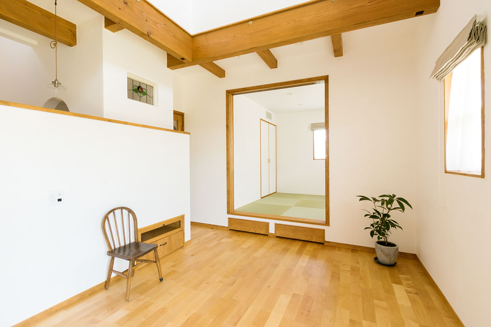 仲良し家族が選んだかわいい家