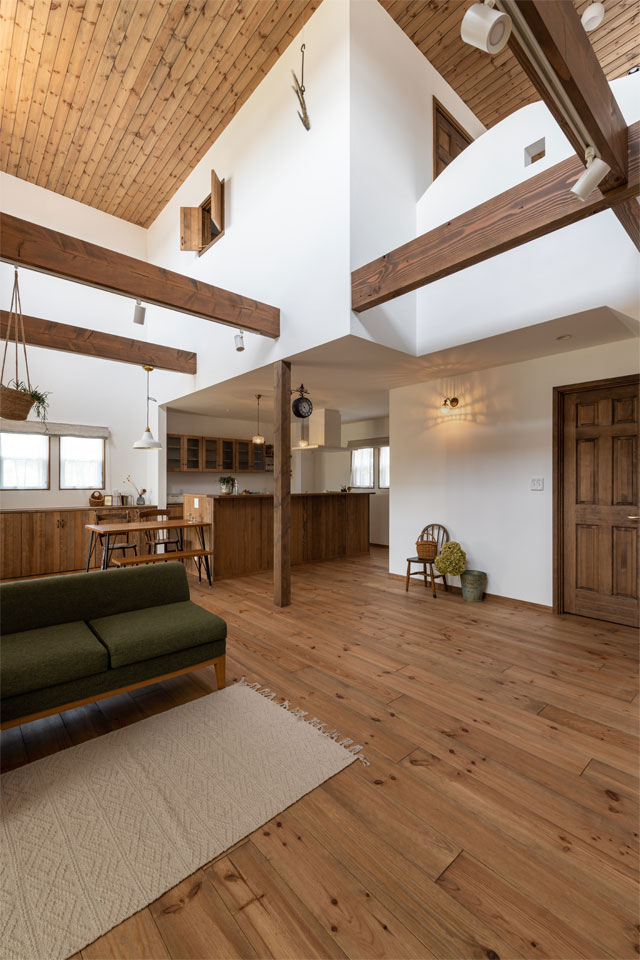 おおらかに暮らす家