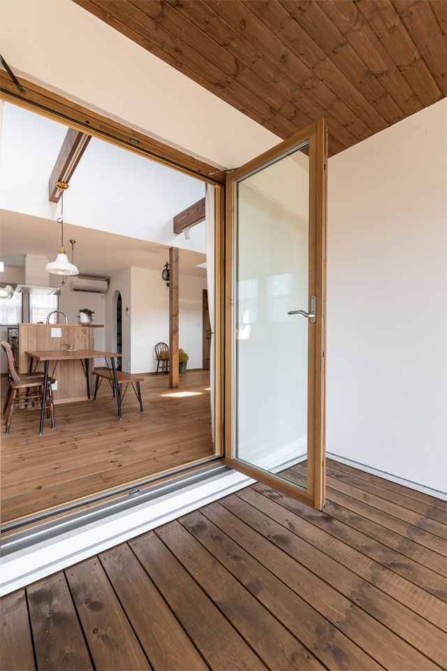 おおらかに暮らす家