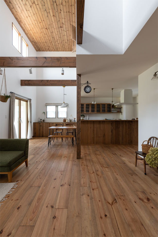 おおらかに暮らす家