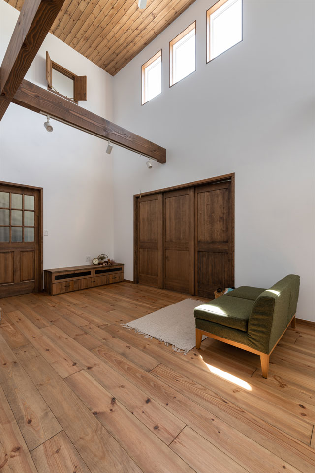 おおらかに暮らす家