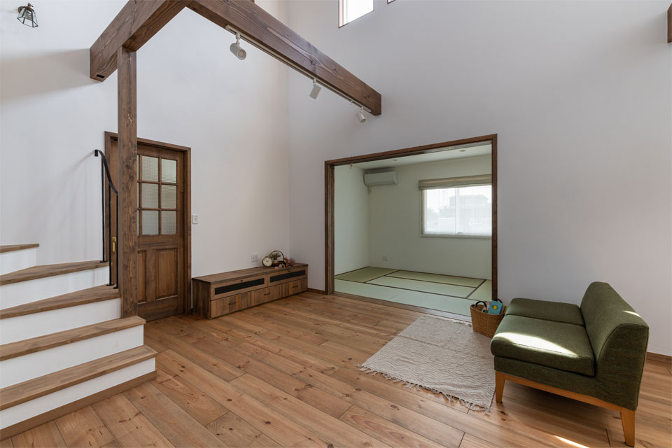 おおらかに暮らす家