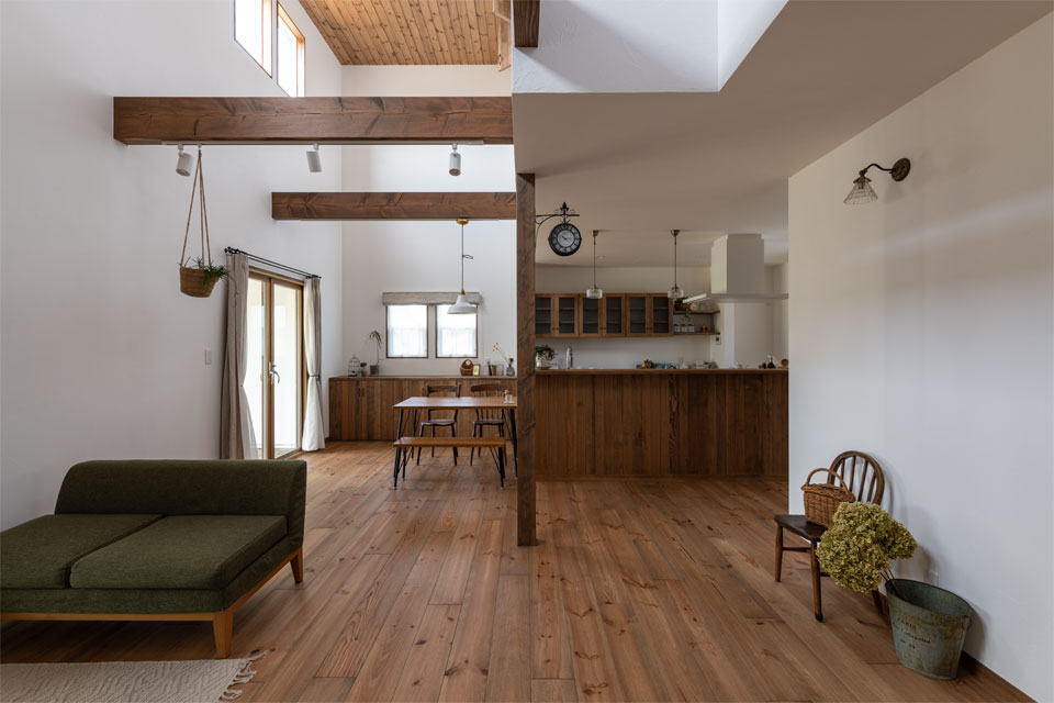 おおらかに暮らす家