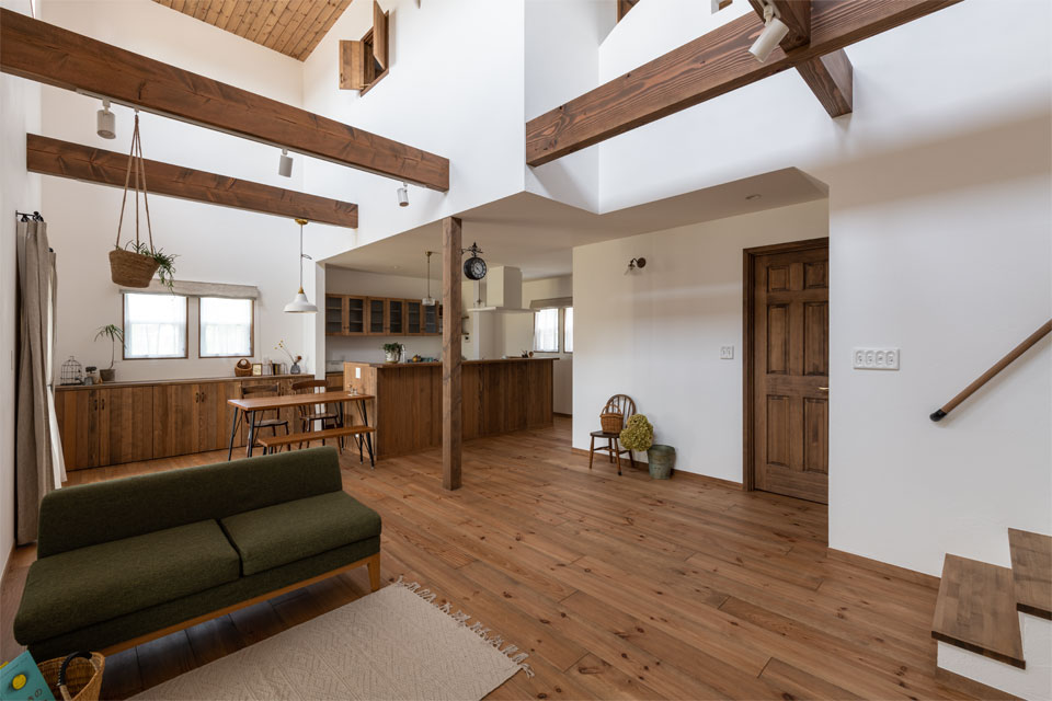 おおらかに暮らす家