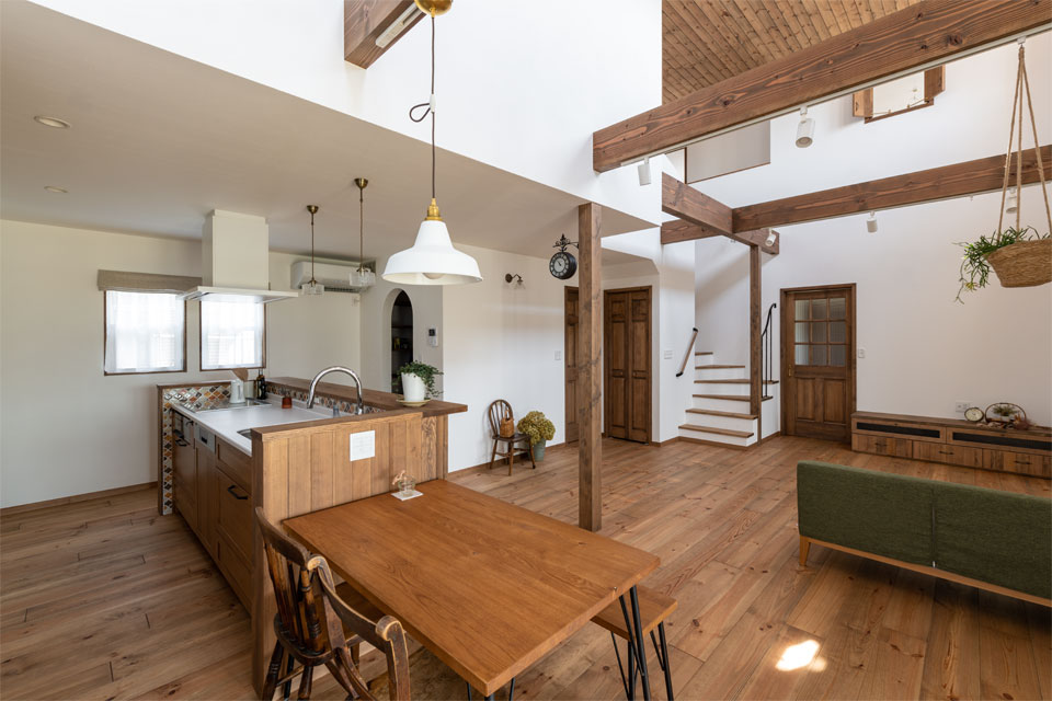 おおらかに暮らす家