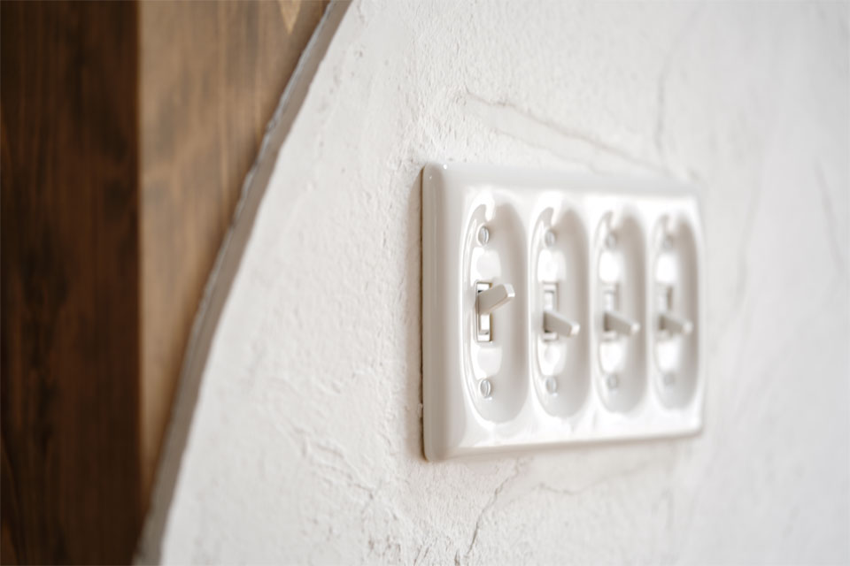 サロンルームのある家