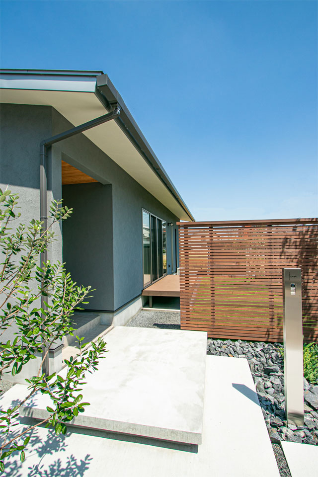 ゆったりと時間が流れる平屋