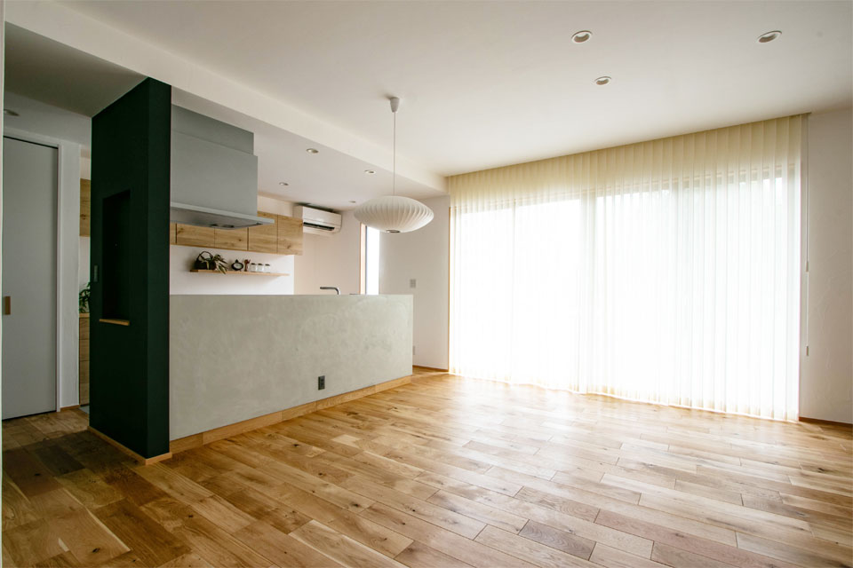 ゆったりと時間が流れる平屋