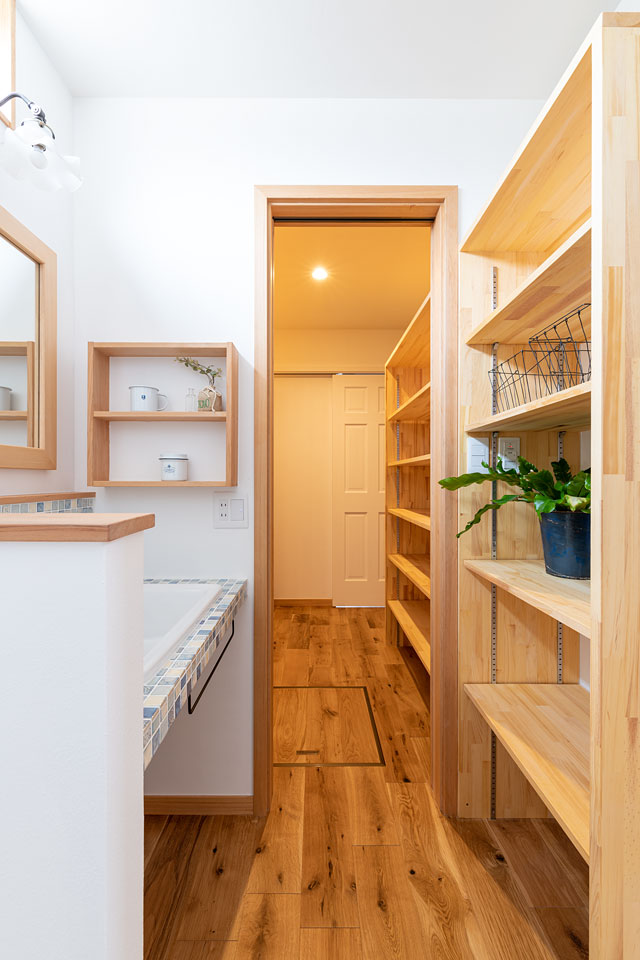 シンプルを極めたナチュラルハウス