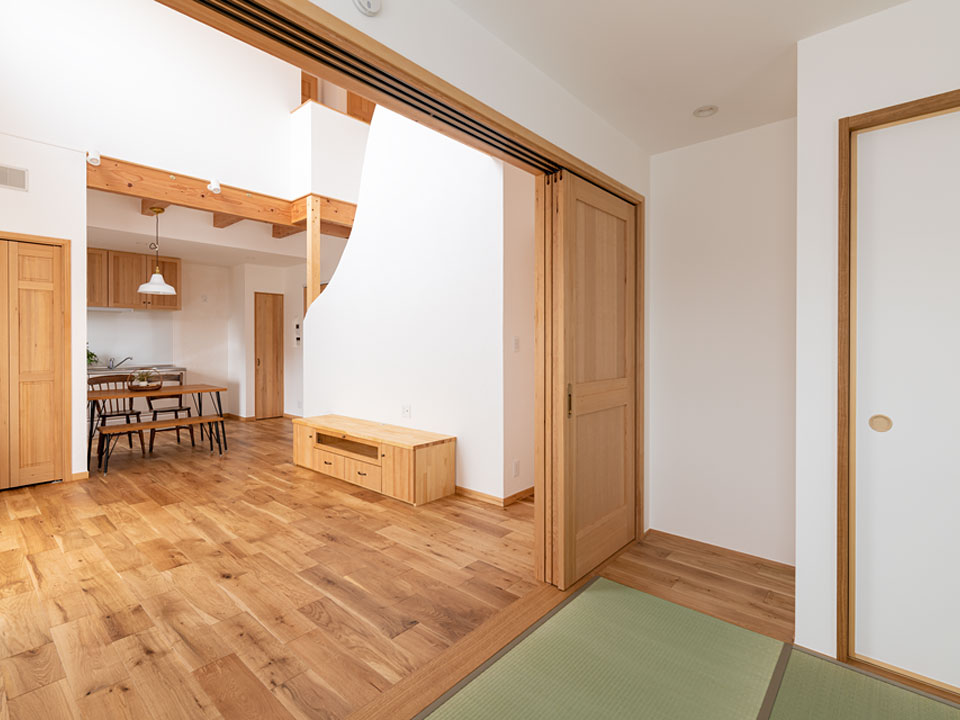 シンプルを極めたナチュラルハウス