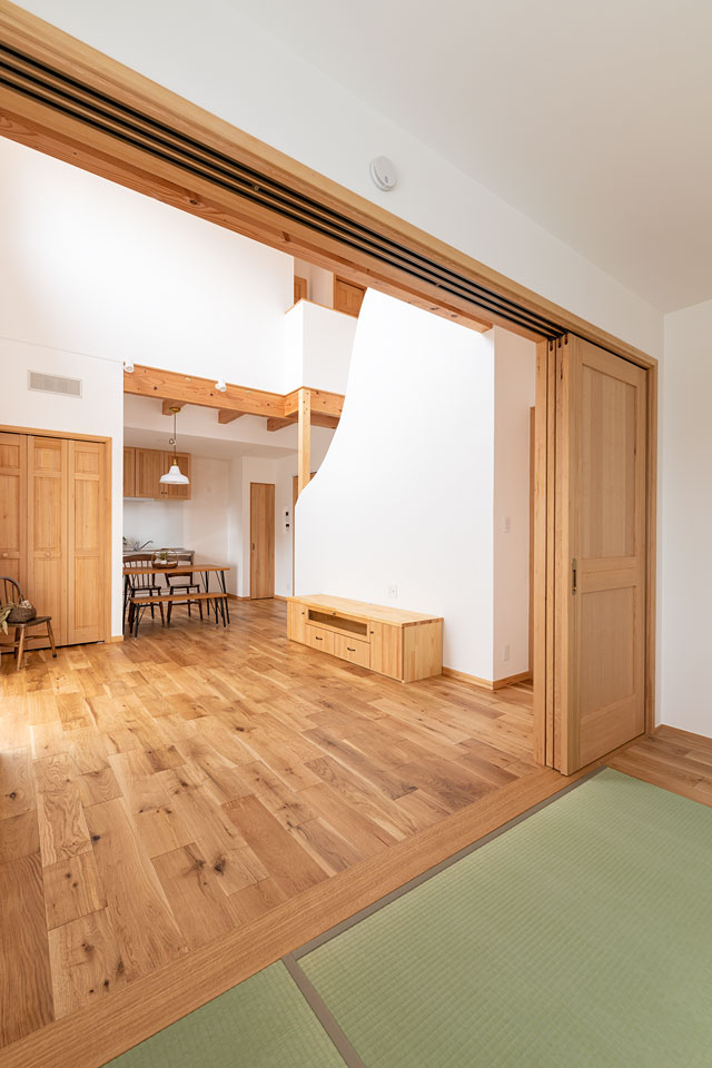 シンプルを極めたナチュラルハウス