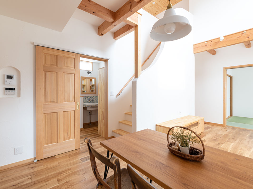 シンプルを極めたナチュラルハウス