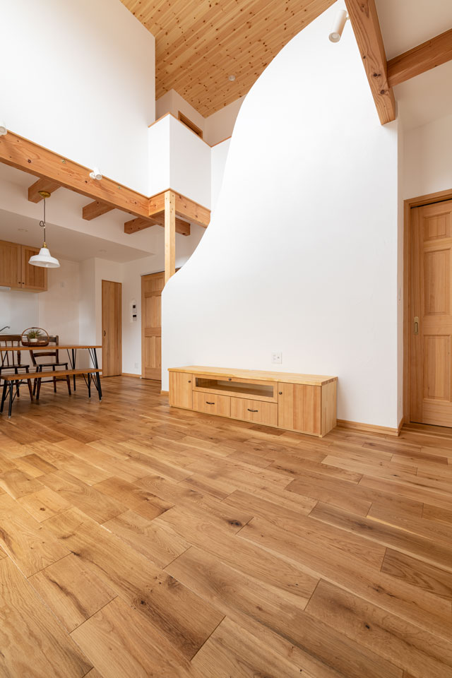 シンプルを極めたナチュラルハウス