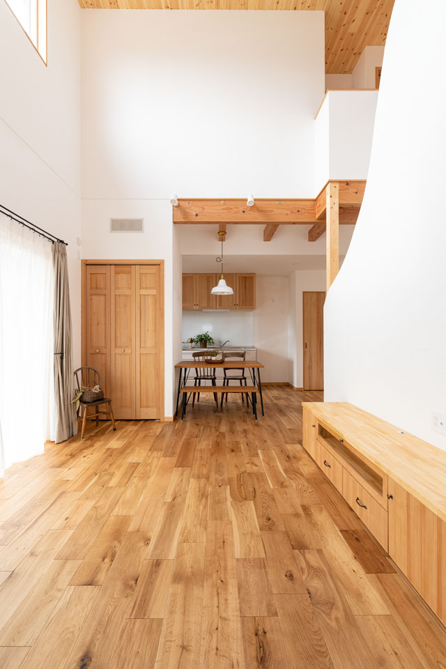 シンプルを極めたナチュラルハウス