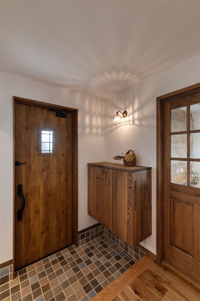 ナチュラルシックな家