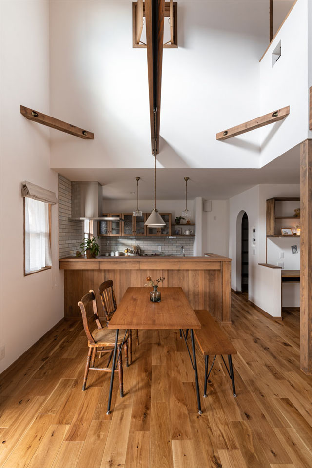 ナチュラルシックな家