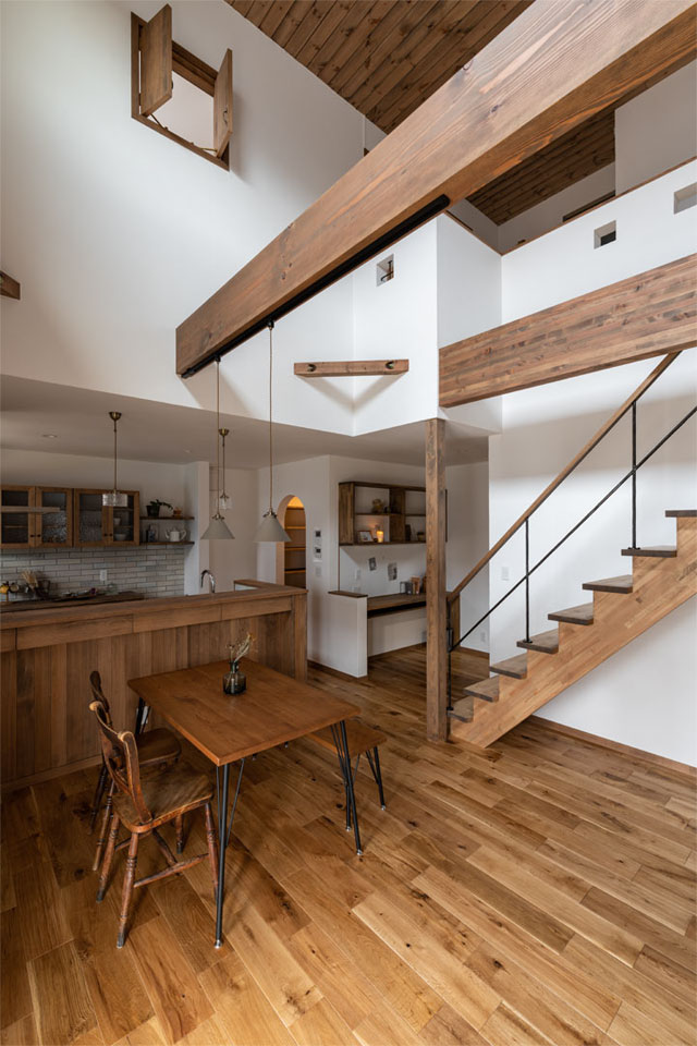 ナチュラルシックな家