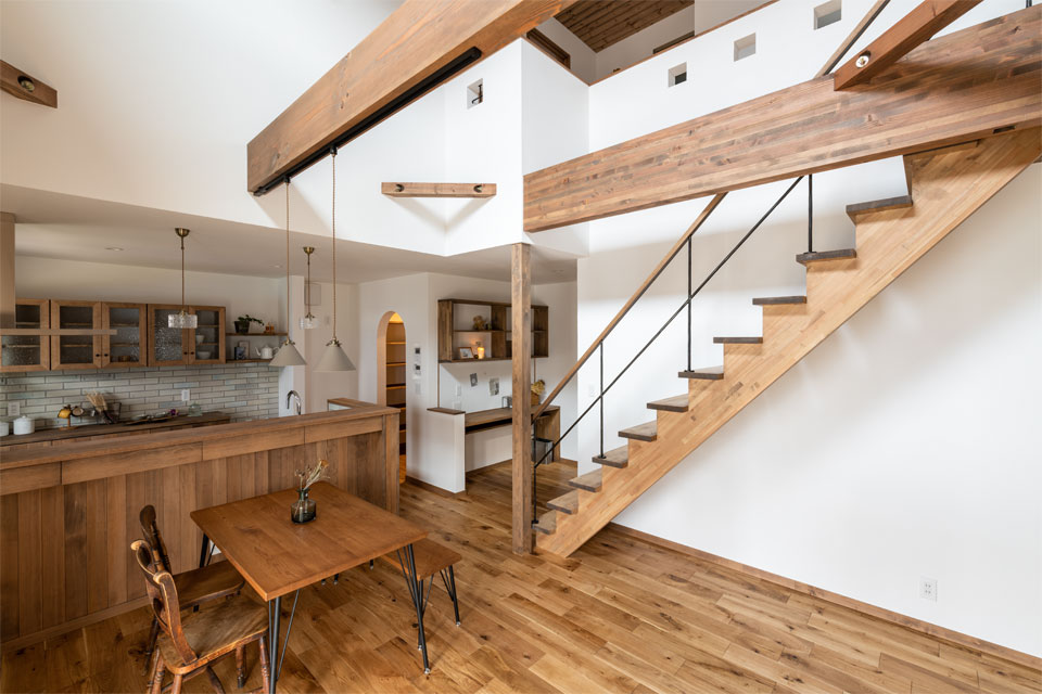 ナチュラルシックな家