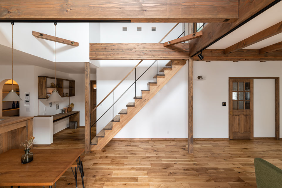 ナチュラルシックな家