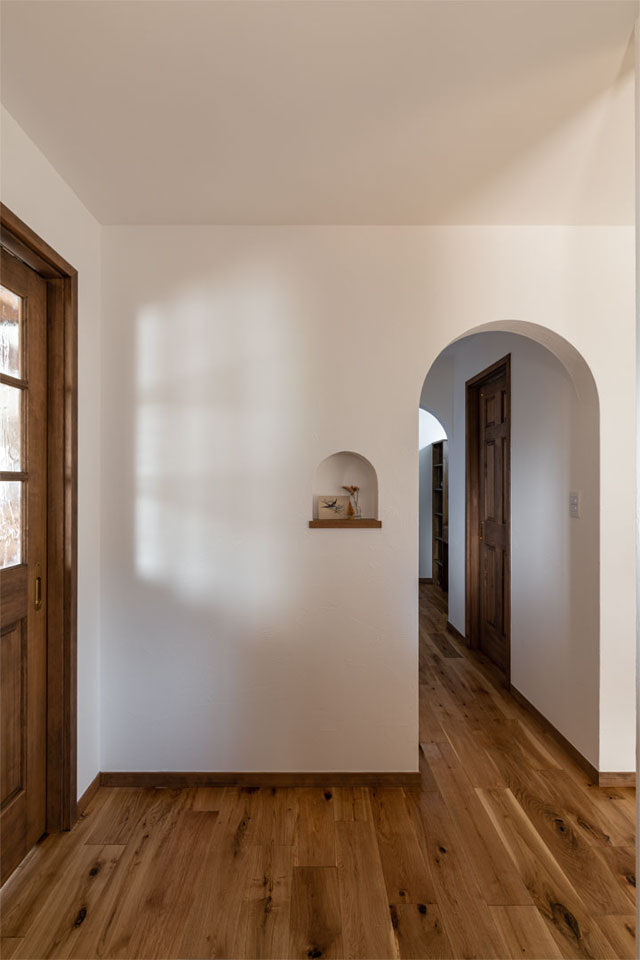 ナチュラルシックな家