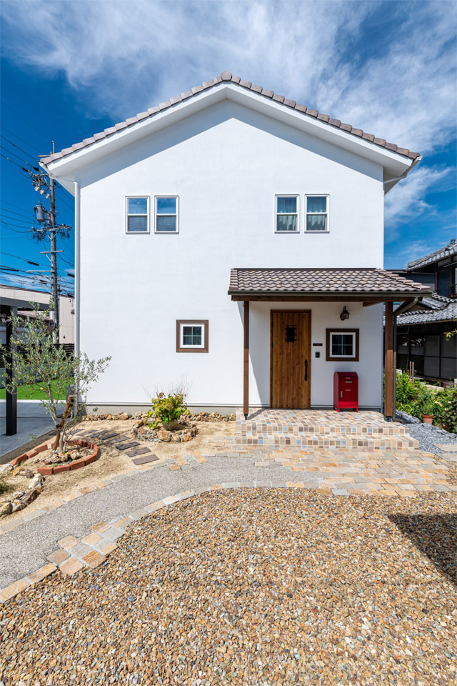 ナチュラルシックな家