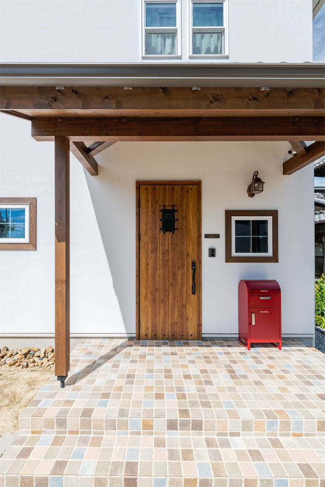 ナチュラルシックな家