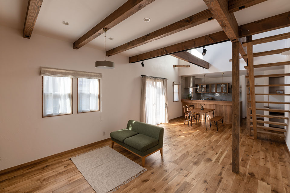 ナチュラルシックな家