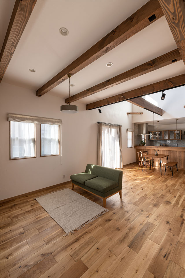 ナチュラルシックな家