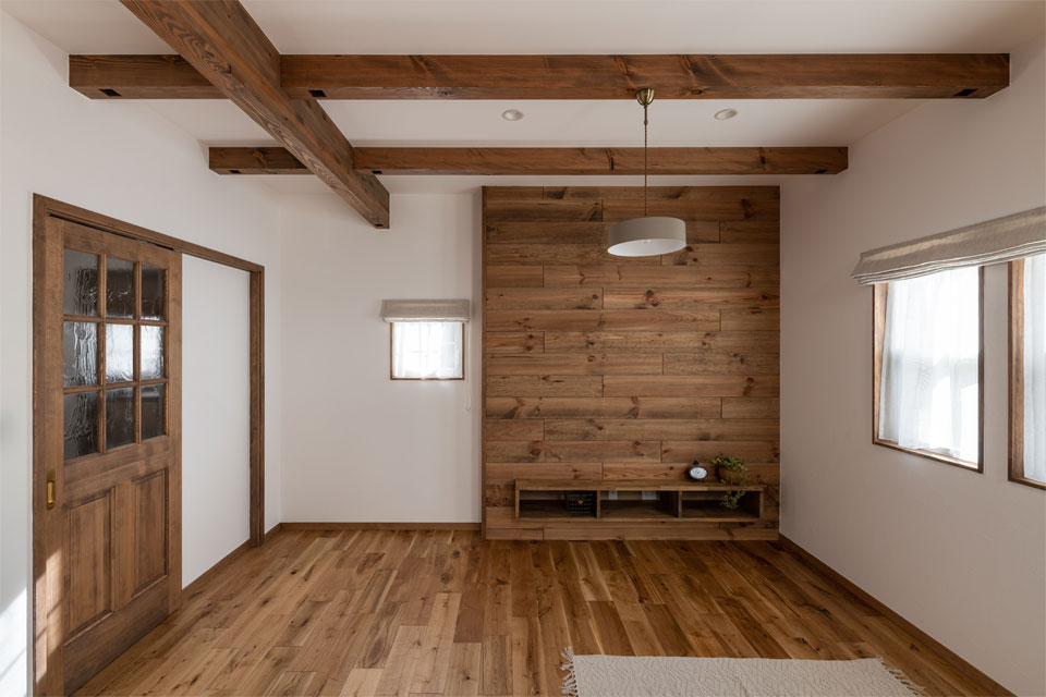 ナチュラルシックな家