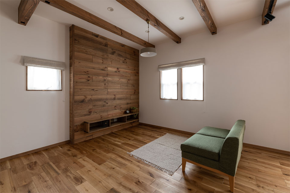 ナチュラルシックな家