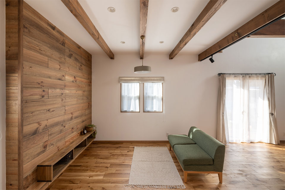 ナチュラルシックな家