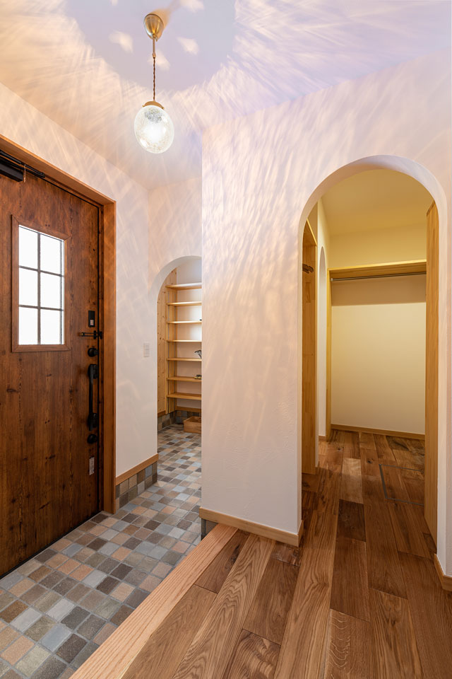 動線にこだわりのあるかわいい家