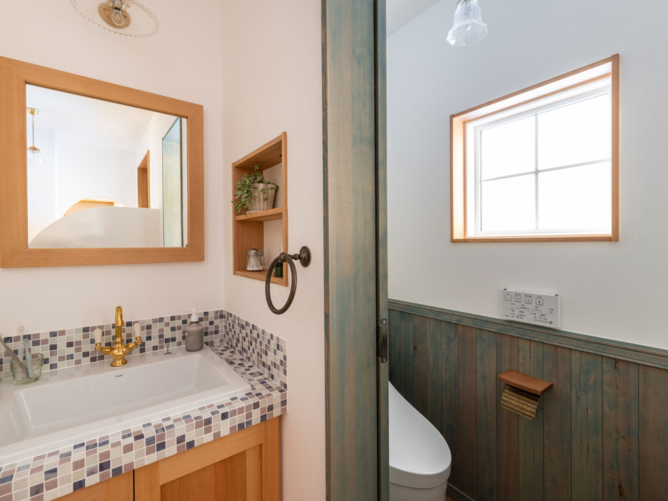 動線にこだわりのあるかわいい家