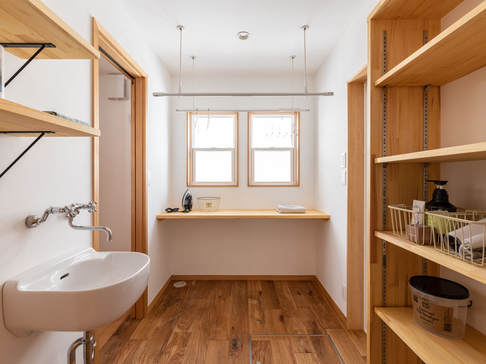 動線にこだわりのあるかわいい家