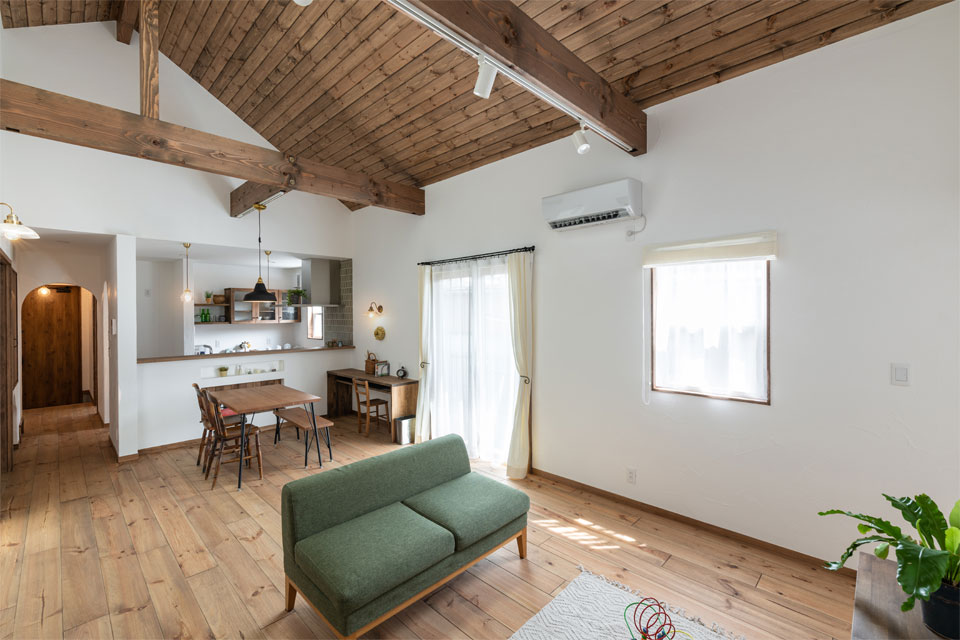 24坪で全て完結する平屋