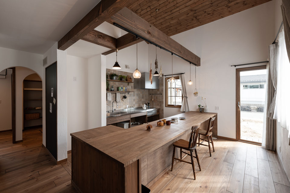 かわいい＆ヴィンテージの家