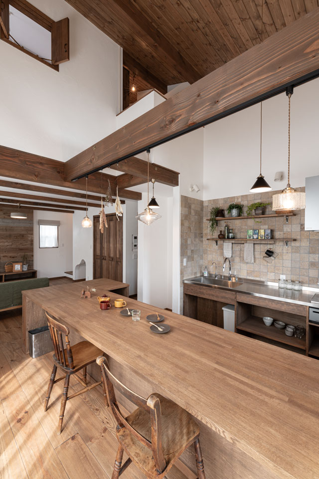 かわいい＆ヴィンテージの家