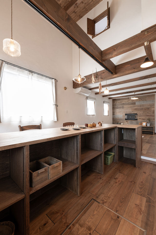 かわいい＆ヴィンテージの家