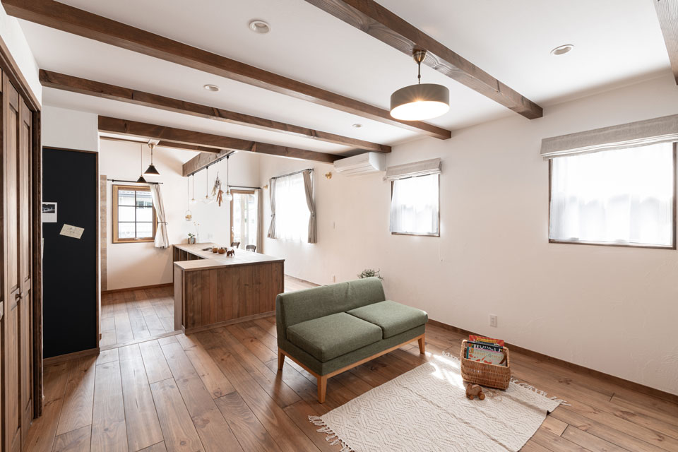 かわいい＆ヴィンテージの家