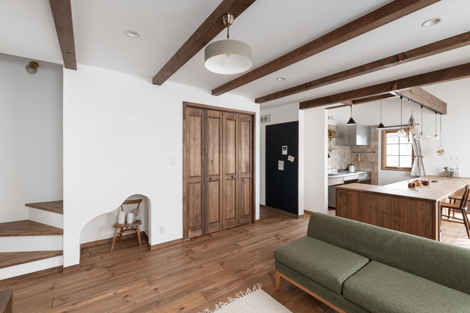 かわいい＆ヴィンテージの家