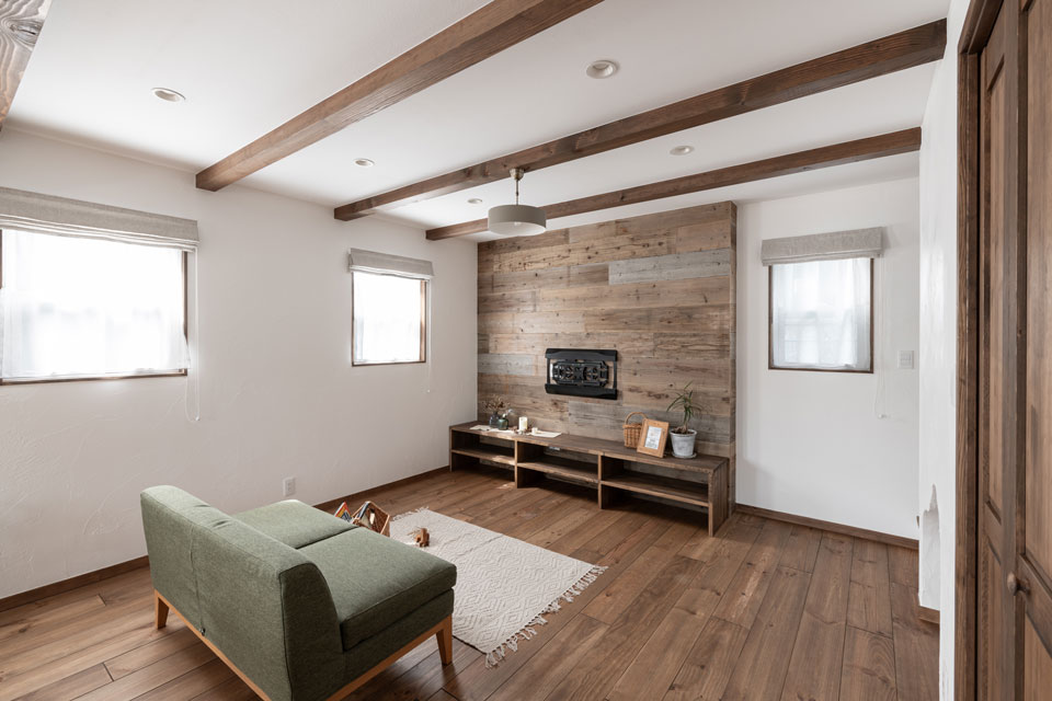 かわいい＆ヴィンテージの家