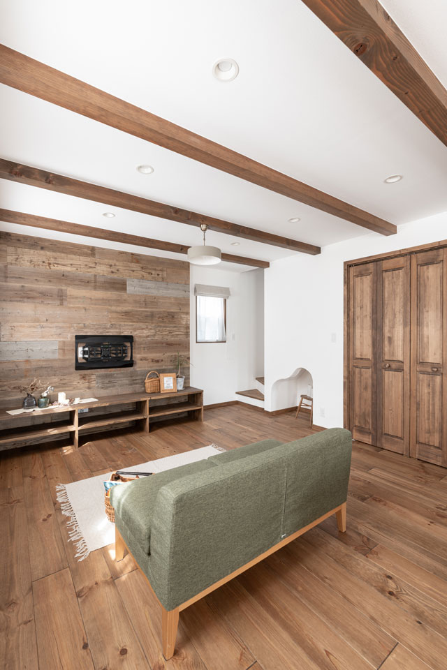 かわいい＆ヴィンテージの家