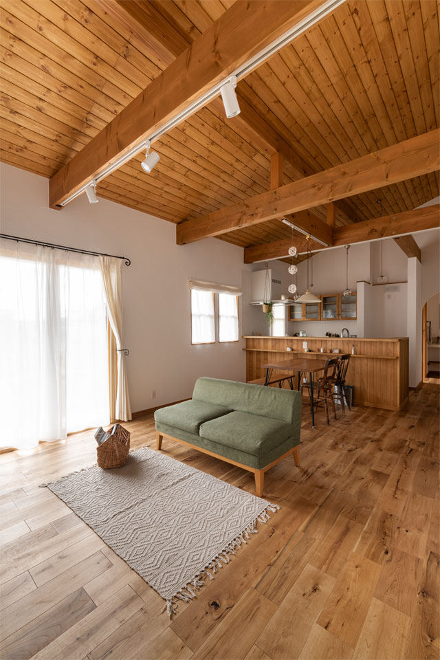 スローライフを楽しむゆったり平屋