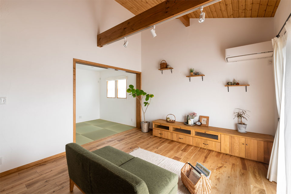 スローライフを楽しむゆったり平屋