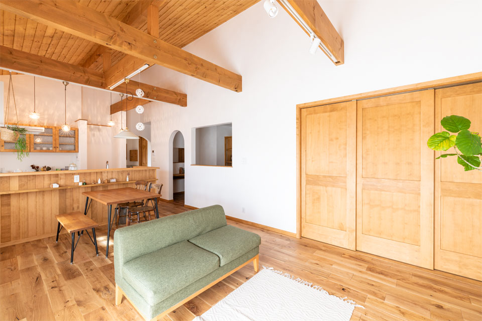 スローライフを楽しむゆったり平屋