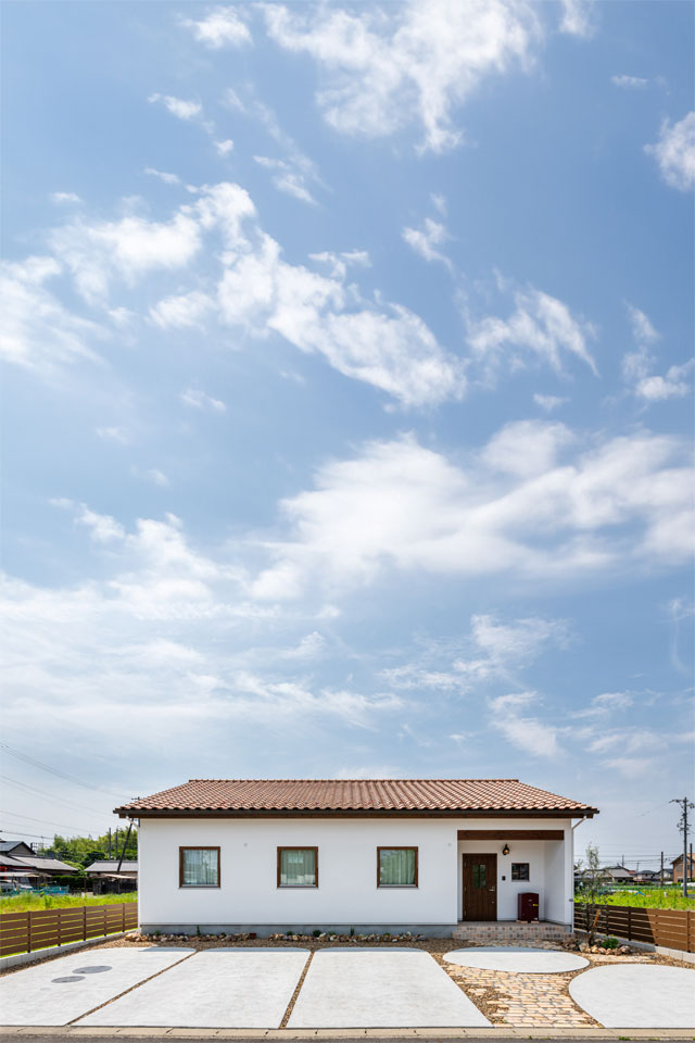 スローライフを楽しむゆったり平屋